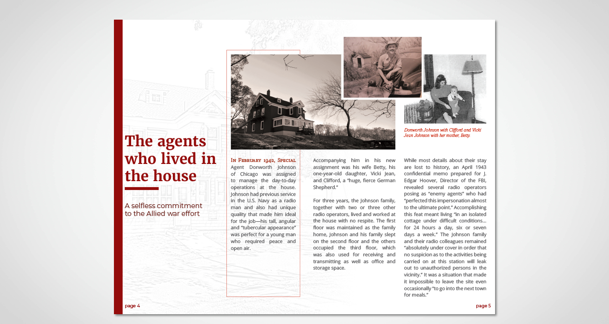 Camp DeWolfe's Benson House Brochure