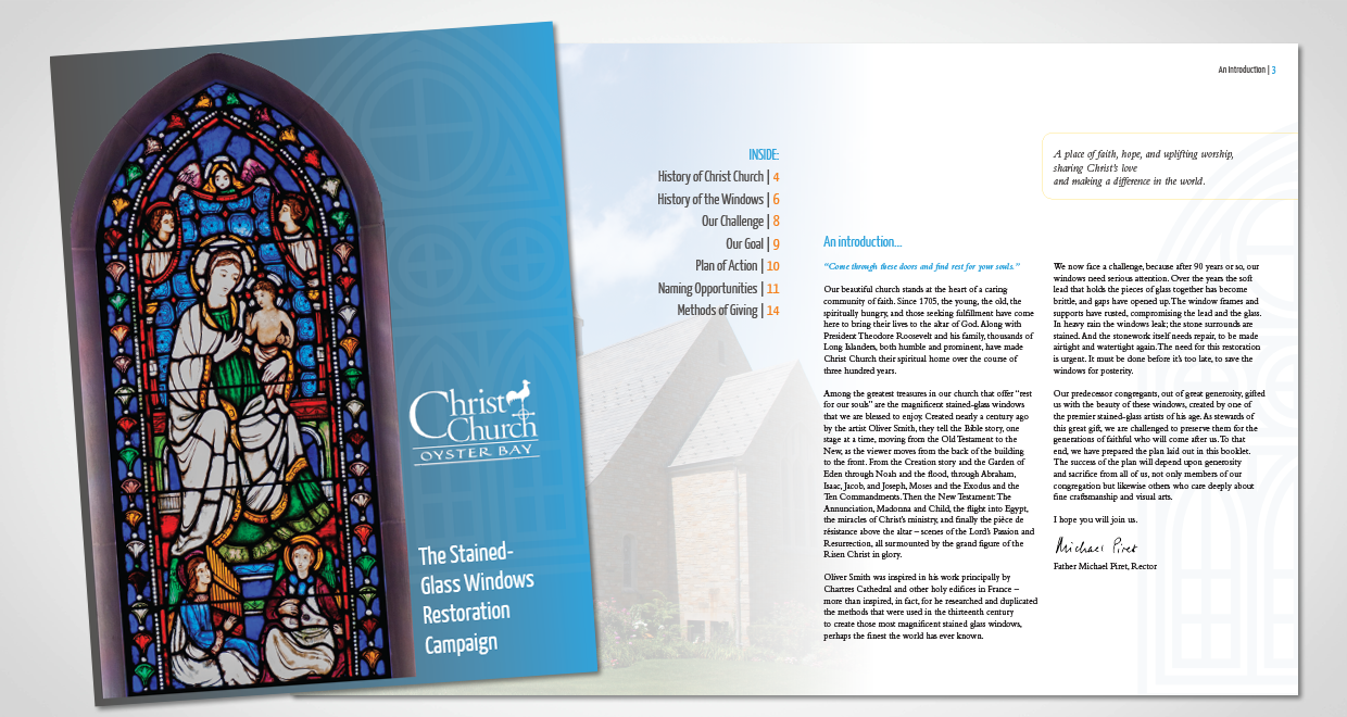Christ Church Oyster Bay Capital Campaign Brochure
