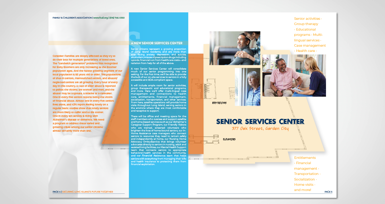 Family & Children's Association Capital/Endowment Campaign Brochure