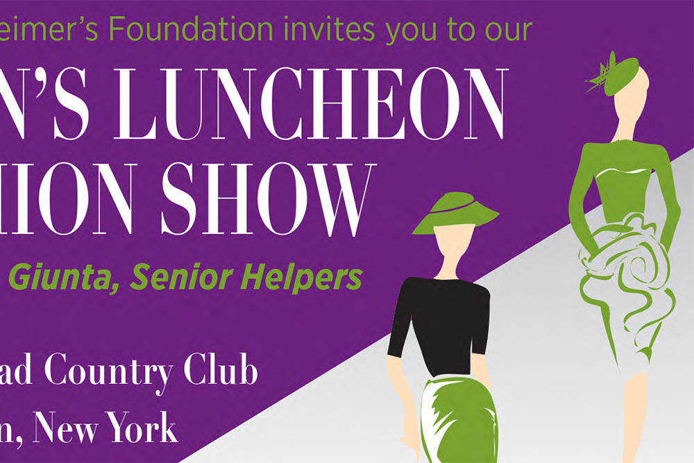 Long Island Alzheimer's Foundation Women's Luncheon & Fashion Show Invitation