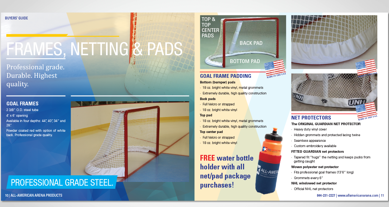 All-American Arena Products Product Catalog