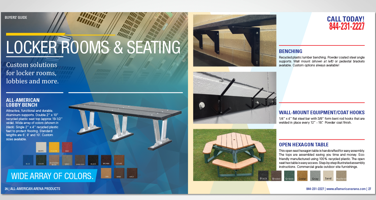 All-American Arena Products Product Catalog