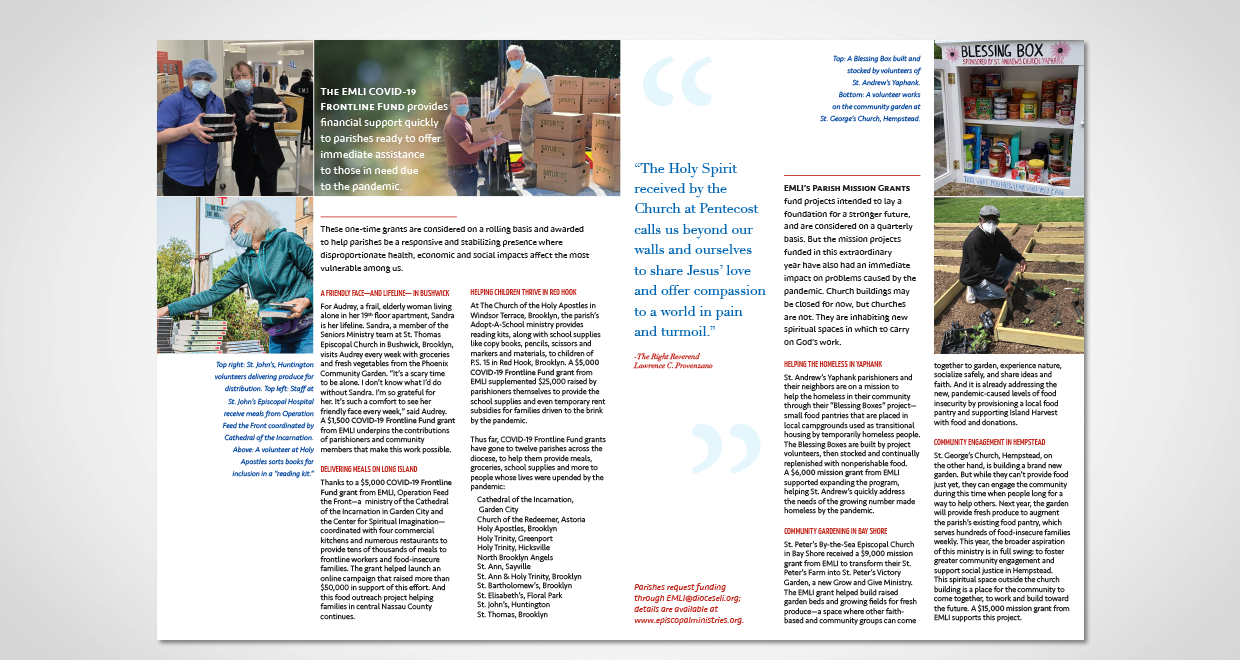 Episcopal Ministries of Long Island Newsletter