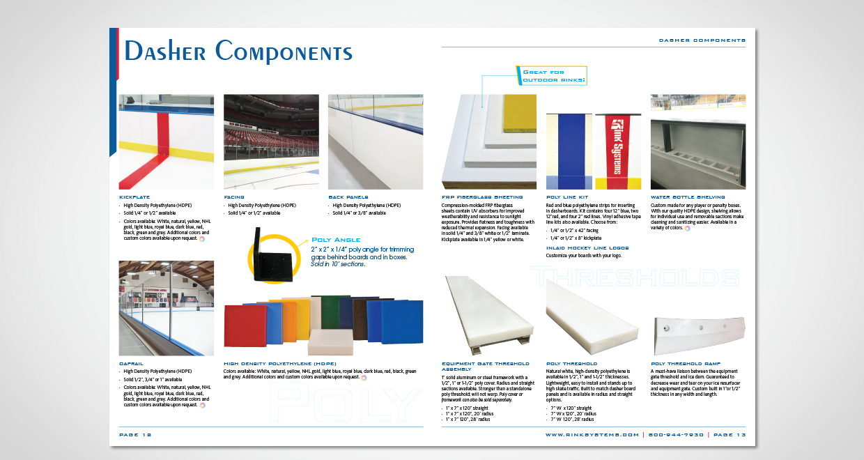 Rink Systems Product Catalog