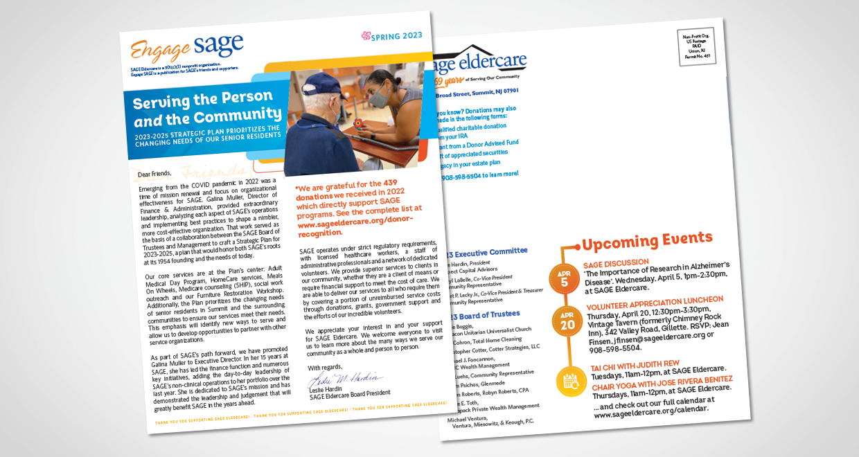 SAGE Eldercare Newsletter