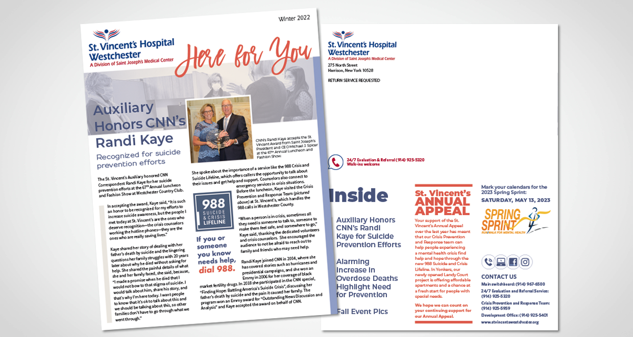 St. Vincent's Westchester Newsletter