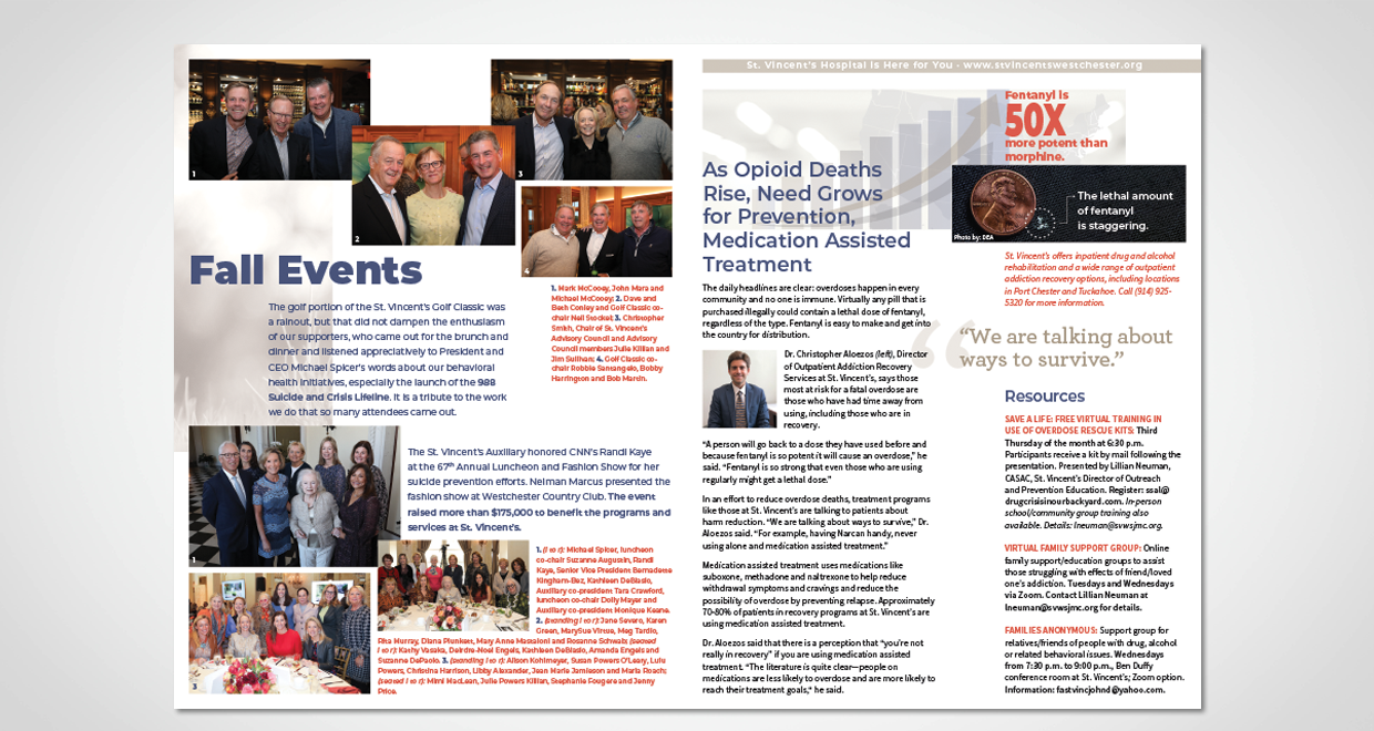 St. Vincent's Westchester Newsletter