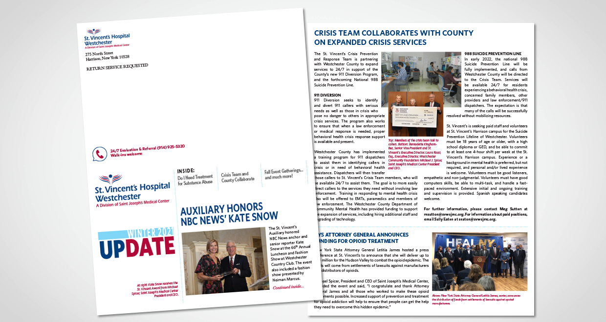 St. Vincent's Westchester Newsletter